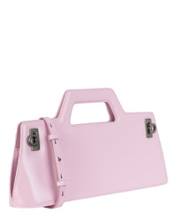Ferragamo Womens Mini Wanda Leather Top-Handle Bag
