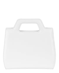Ferragamo Womens Mini Wanda Leather Top-Handle Bag