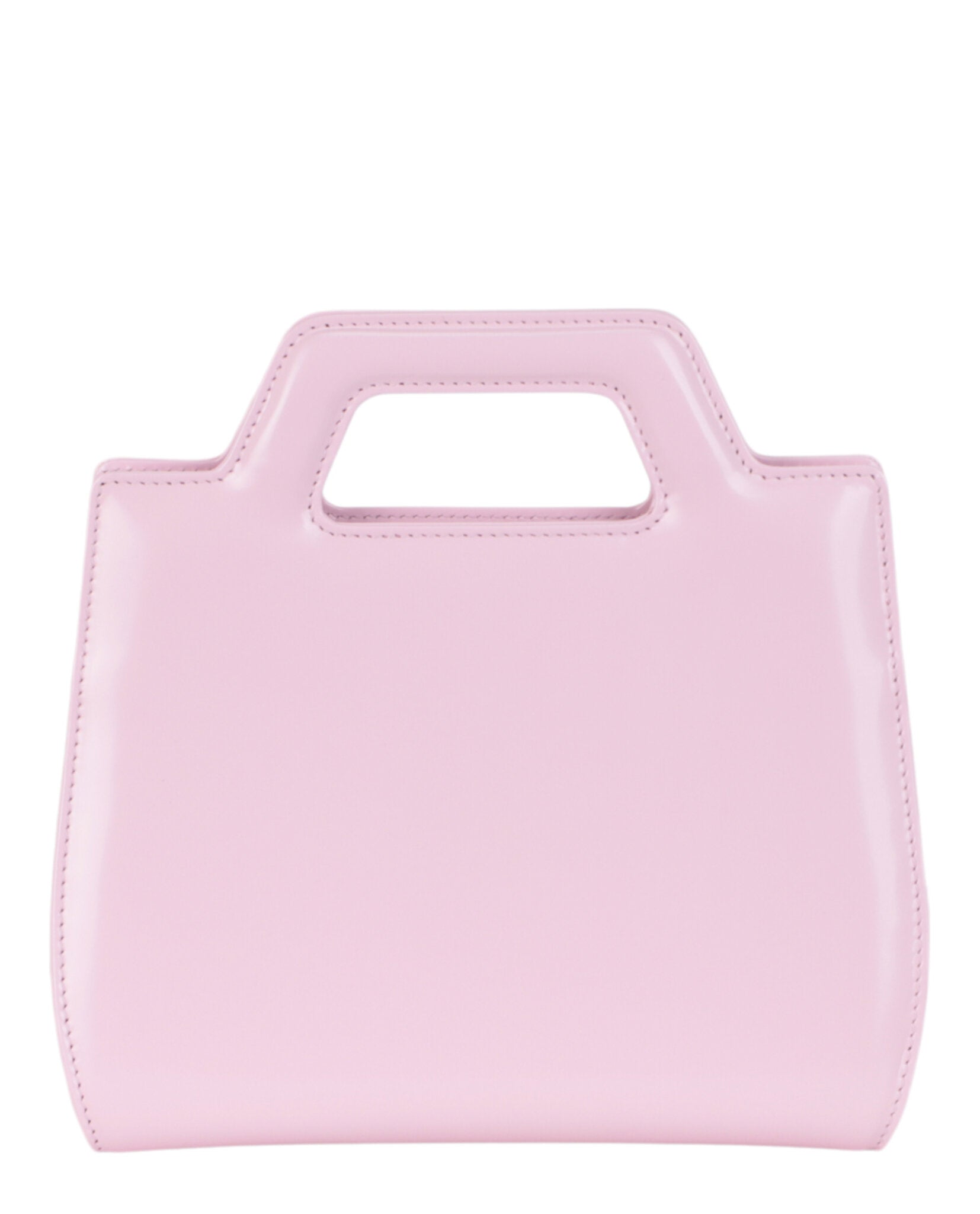 Ferragamo Womens Mini Wanda Leather Top-Handle Bag