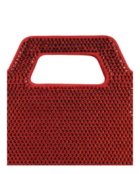 Ferragamo Womens Wanda Mini Stain And Strass Top-Handle Bag