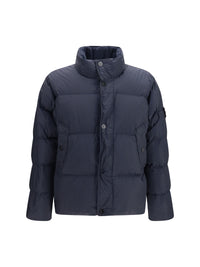 Stone Island Men Quilted High-Neck Puffer Jacket