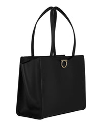 Ferragamo Womens Gemini Leather Shoulder Bag