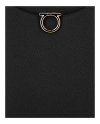 Ferragamo Womens Gemini Leather Shoulder Bag