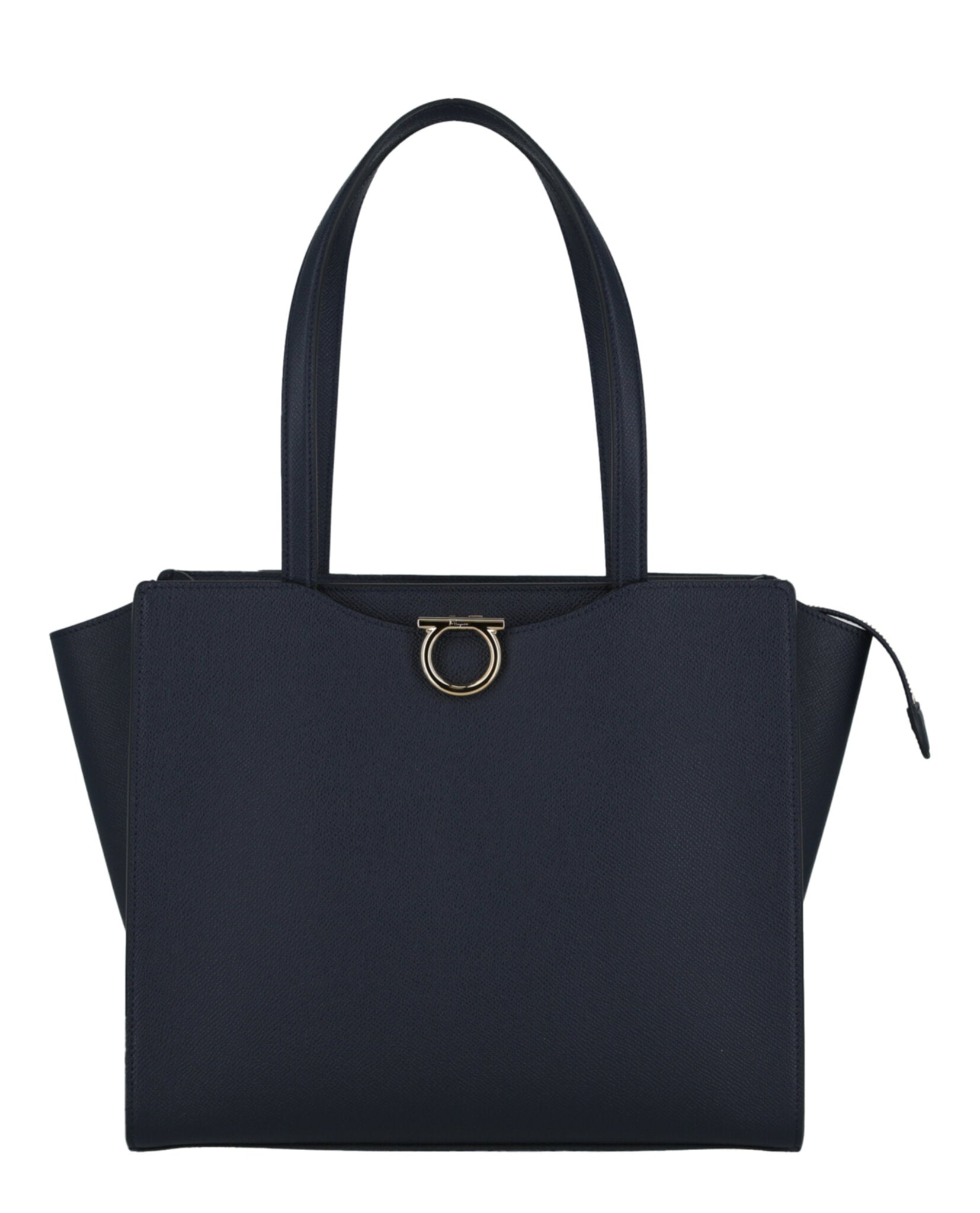 Ferragamo Womens Gemini Leather Shoulder Bag