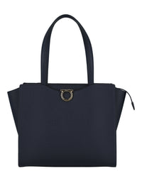 Ferragamo Womens Gemini Leather Shoulder Bag