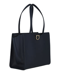 Ferragamo Womens Gemini Leather Shoulder Bag