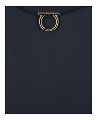 Ferragamo Womens Gemini Leather Shoulder Bag