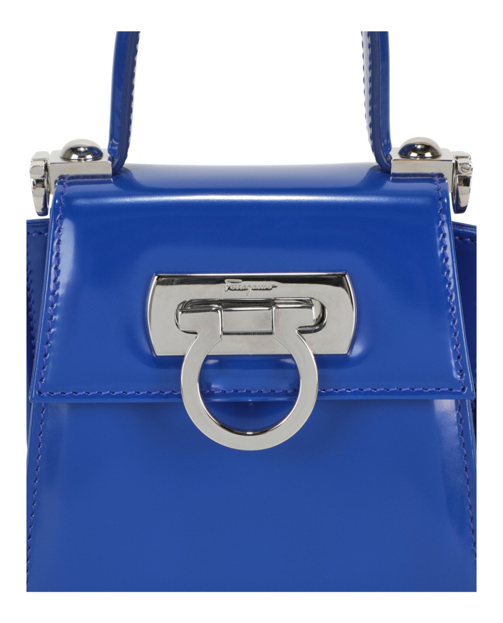 Ferragamo Womens Micro Iconic Top Handle