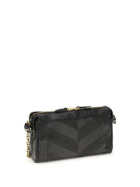 Valentino Garavani Women Small Panthea Chevron Nappa Shoulder Bag