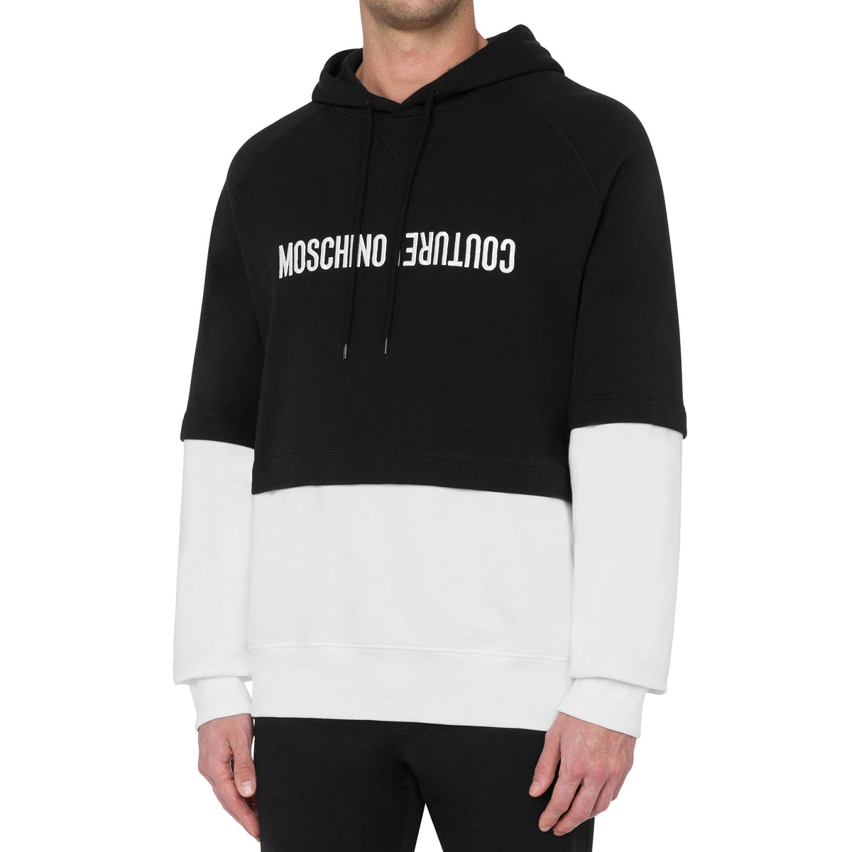 Moschino Moschino Cotton Hooded Sweatshirt Men