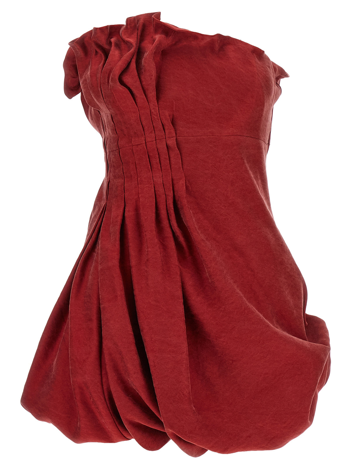 Magda Butrym Women Asymmetrical Dress With Pleats