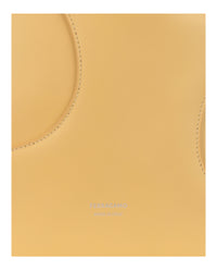 Ferragamo Womens Debossed Cut-Out Hobo Bag