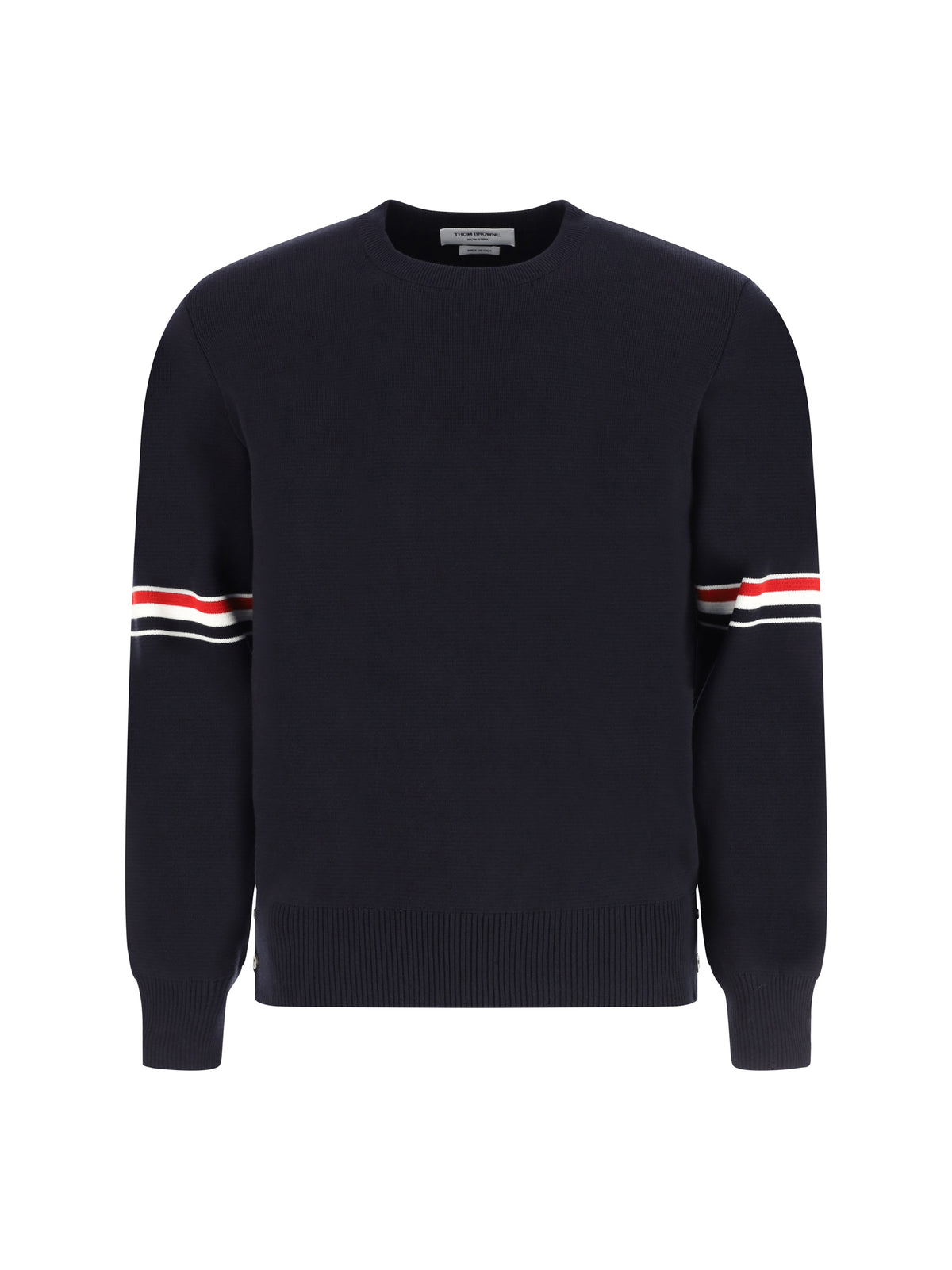 THOM BROWNE Thom Browne Men Cotton Crewneck Sweater