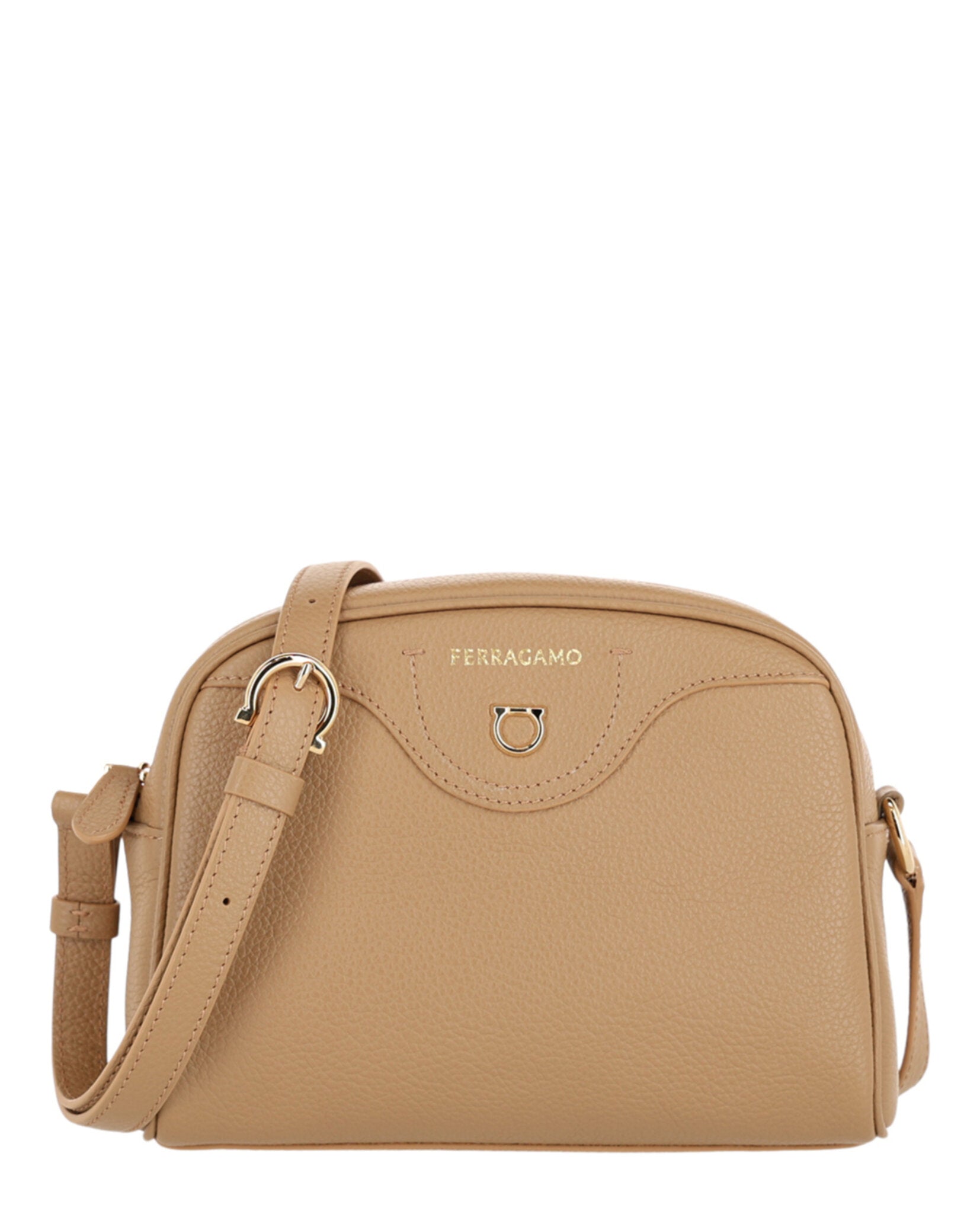 Ferragamo Womens Eram Crossbody Bag ONE SIZE Camel
