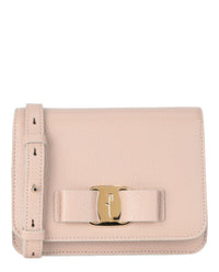 Ferragamo Womens Vara Bow Crossbody ONE SIZE Light Pink