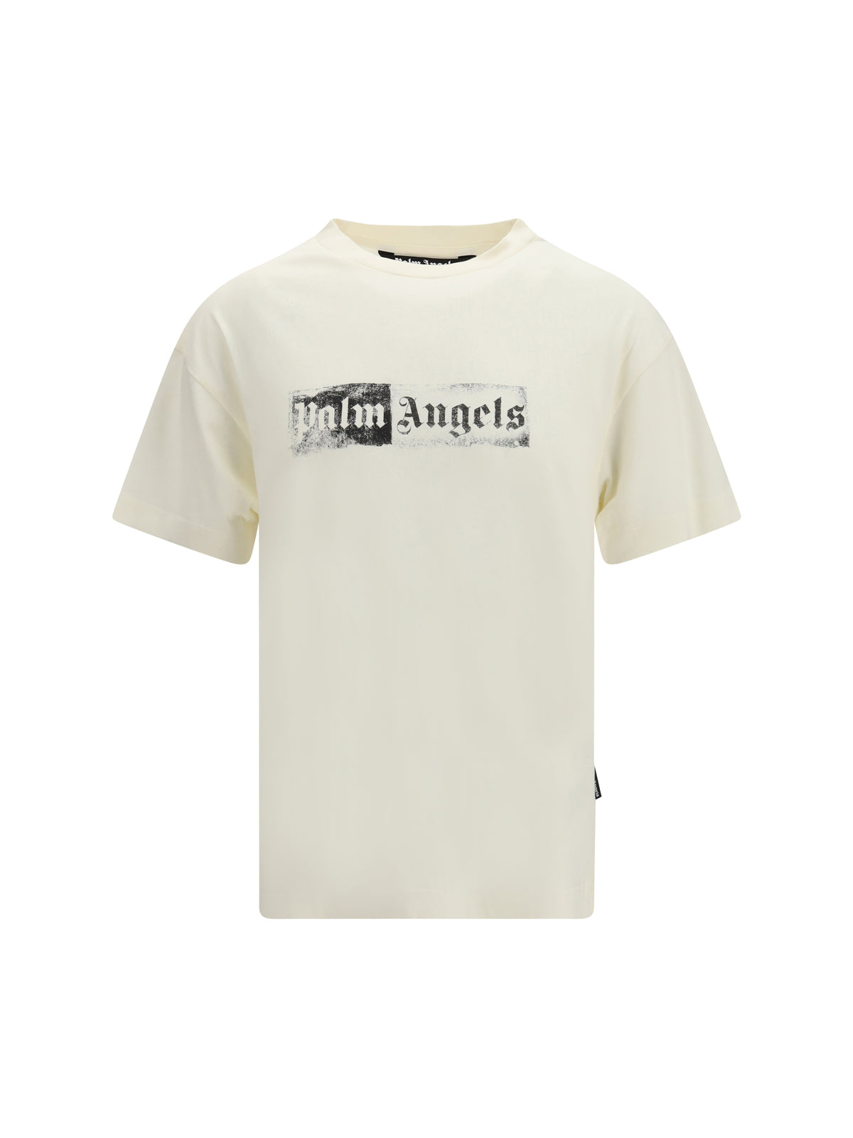 Palm Angels Men Stamp T-Shirt With Logo
