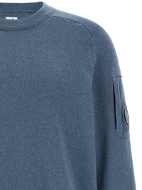C.P. Company Men Blue 'Lens' Sweater