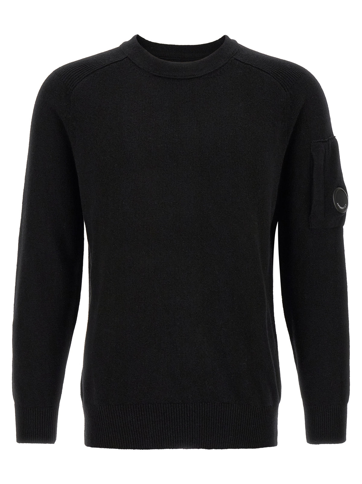 C.P. COMPANY C.P. Company Men 'Lambswool Grs' Sweater With Lens Detail