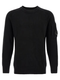 C.P. COMPANY C.P. Company Men 'Lambswool Grs' Sweater With Lens Detail