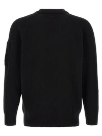 C.P. COMPANY C.P. Company Men 'Lambswool Grs' Sweater With Lens Detail
