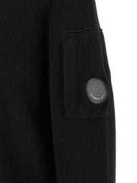 C.P. COMPANY C.P. Company Men 'Lambswool Grs' Sweater With Lens Detail
