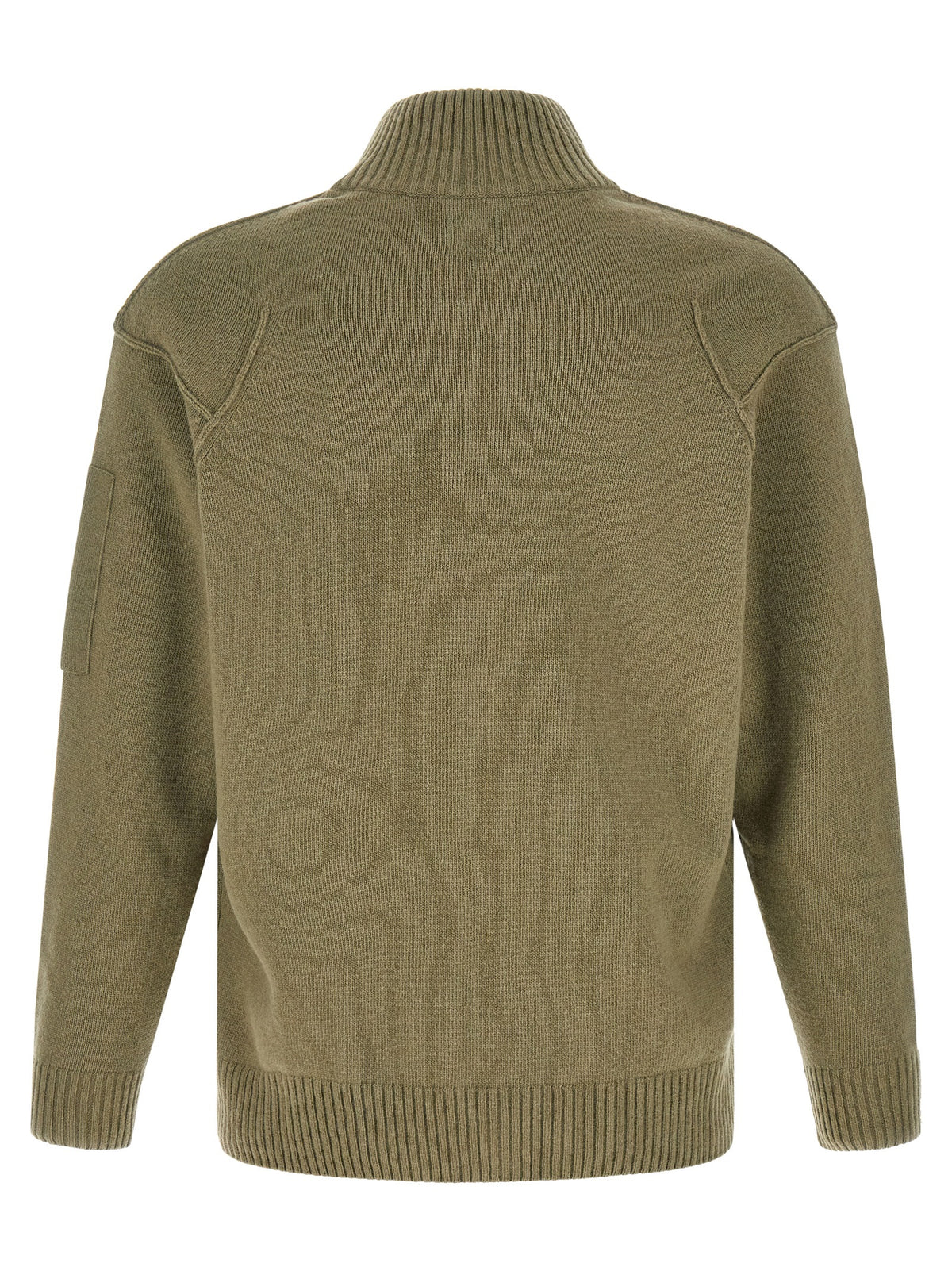 C.P. COMPANY C.P. Company Men 'Lambswool Grs' Cardigan With Lens Detail