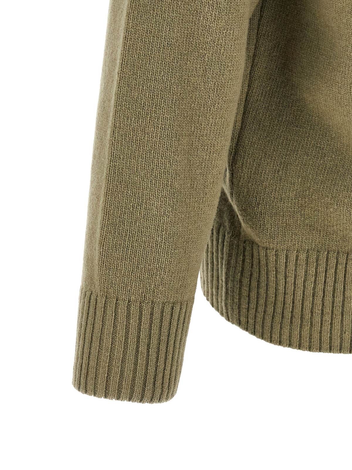 C.P. COMPANY C.P. Company Men 'Lambswool Grs' Cardigan With Lens Detail