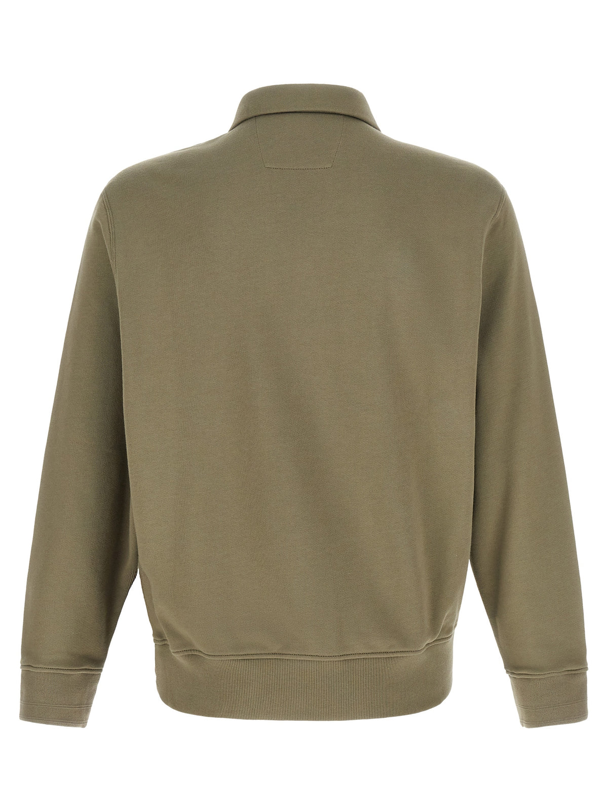 C.P. Company Men Grey Cotton Fleece Sweatshirt