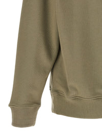 C.P. Company Men Grey Cotton Fleece Sweatshirt