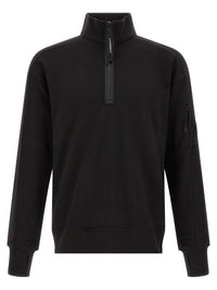 C.P. COMPANY C.P. Company Men 'Diagonal Raised Fleece ' Sweatshirt And Lens Detail