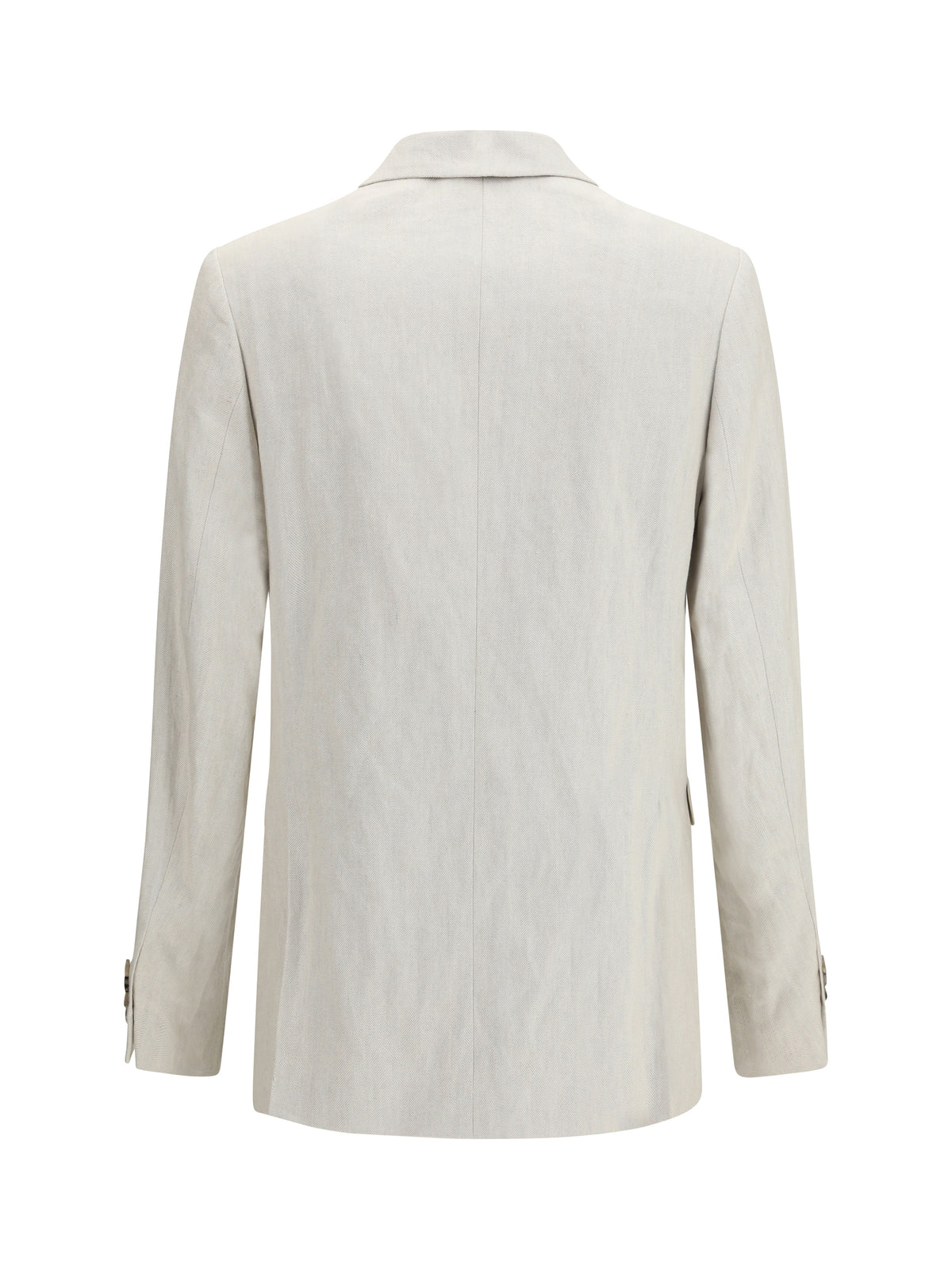 DRIES VAN NOTEN Dries Van Noten Men Barry Blazer In A Cotton And Linen Herringbone Blend