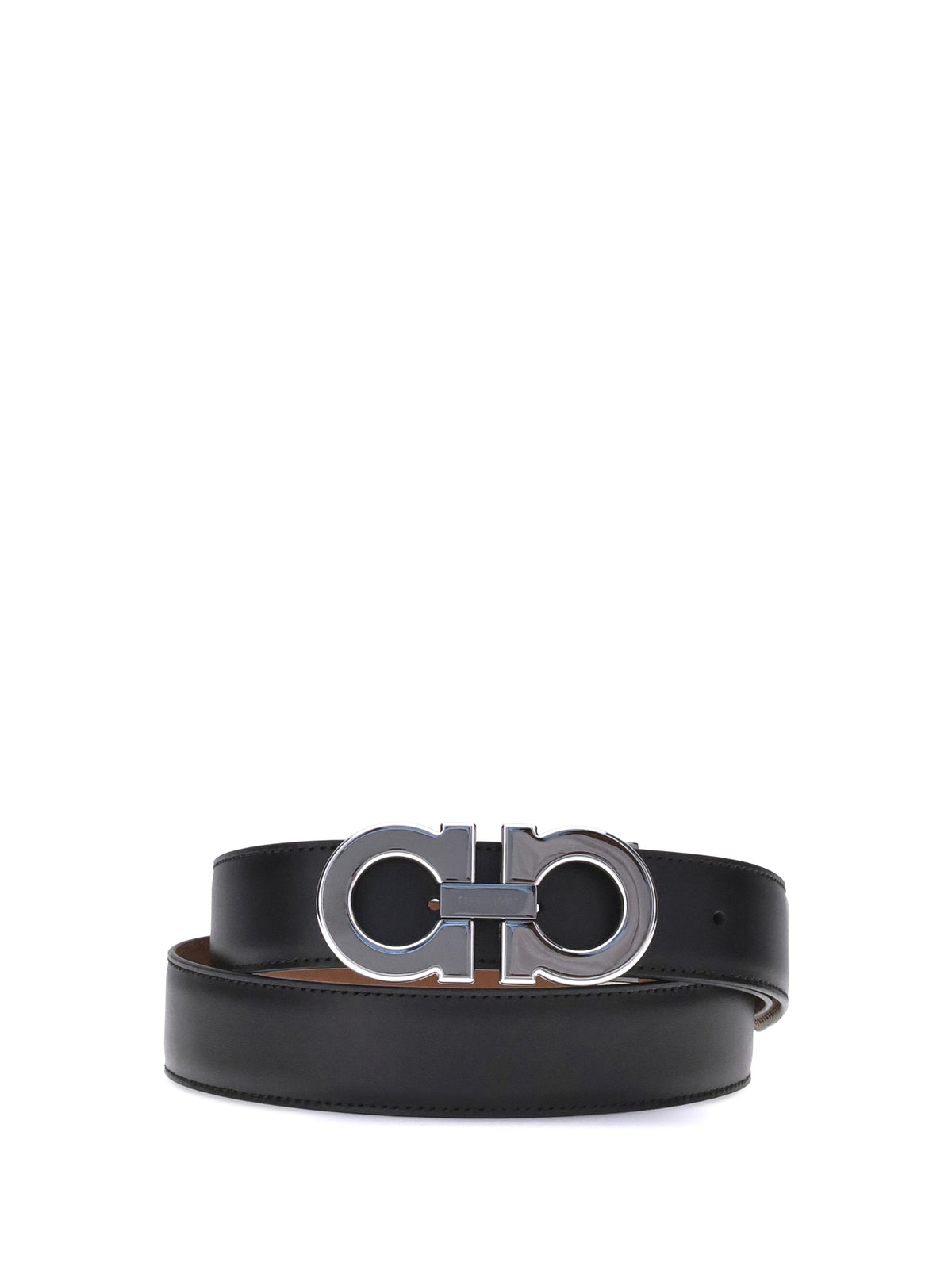 FERRAGAMO Ferragamo Men Gancini Reversible Belt