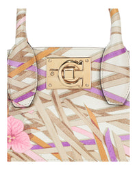 Ferragamo Womens Medium The Studio Top Handle Bag