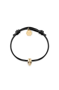 Philipp Plein Mens Linked Cotton Cord Bracelet