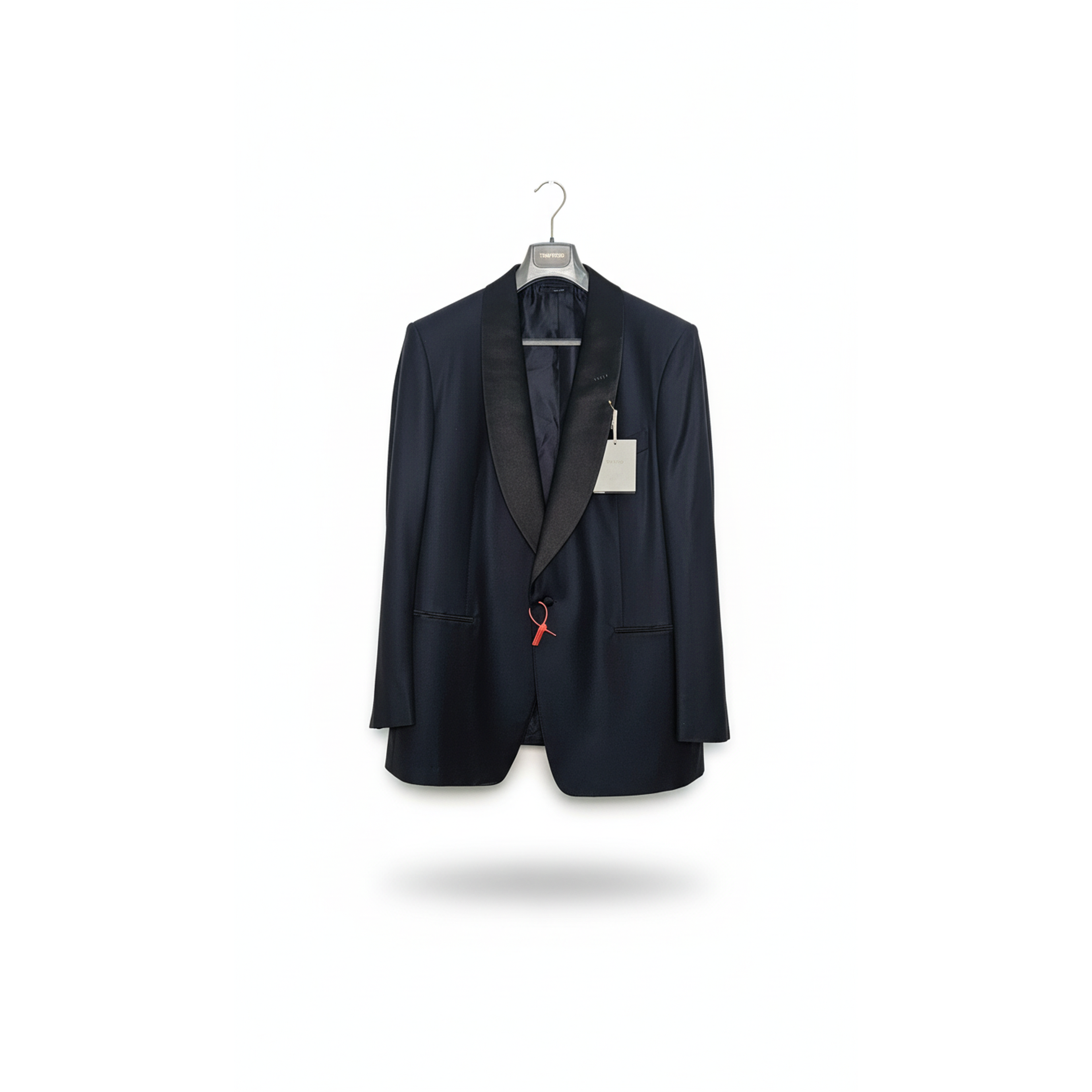 Tom Ford Lana Wool Shawl Lapel Single-Breasted Tuxedo Jacket