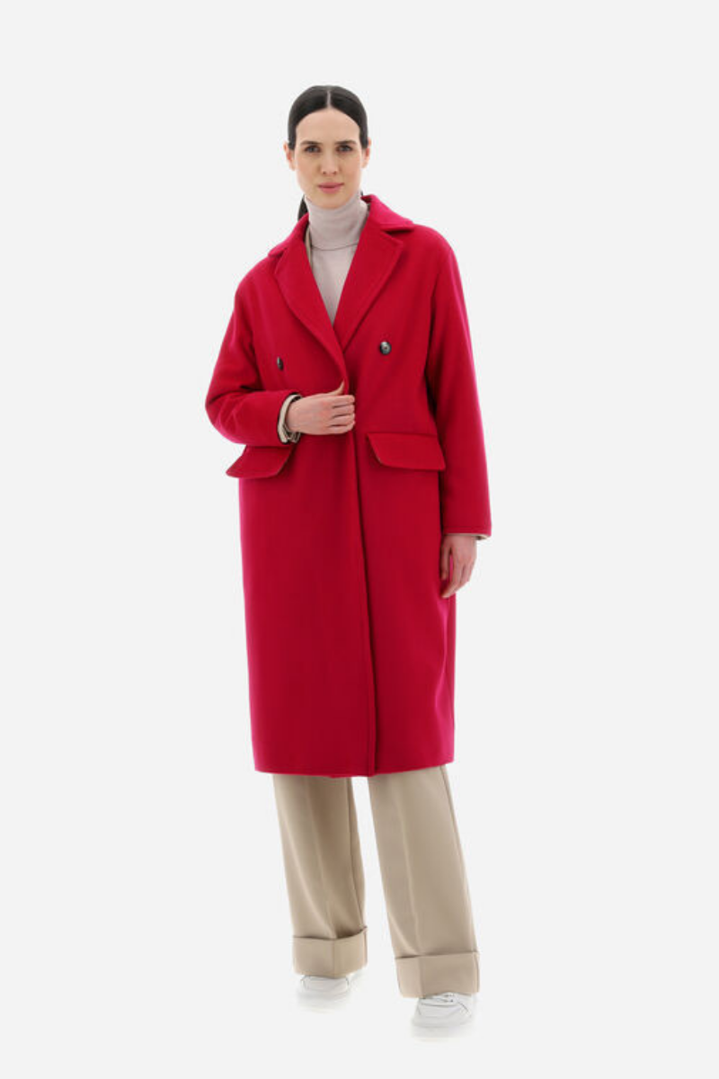Herno Herno Women's Fuchsia Luxury Wool Coat