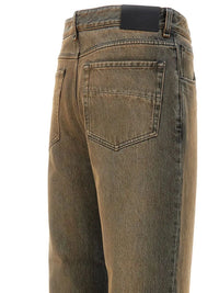Fendi Men `Marble Overdye` Denim Pants