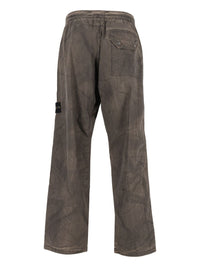 Stone Island Men Trousers With An Elasticated Waistband