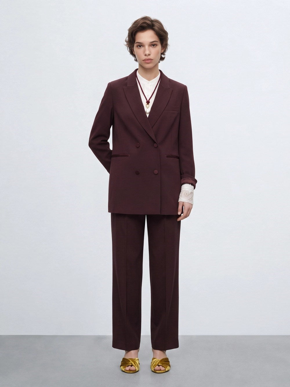 Forte_Forte Women High-Waisted Trousers