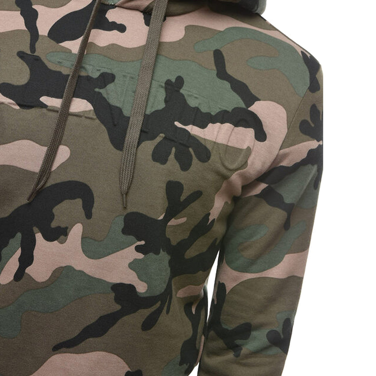 Valentino Valentino Camouflage Pattern Hoodie Sweatshirt Men