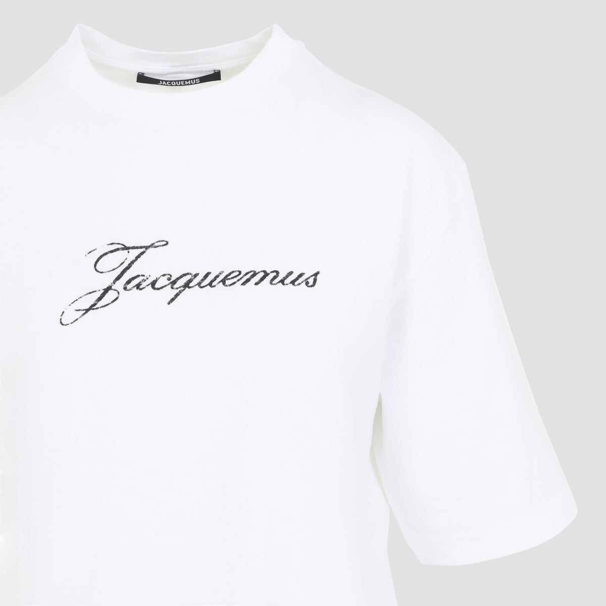 JACQUEMUS Le T-Shirt Jacquemus In Cotton Blend With Logo Print Women