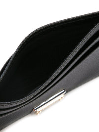 DOLCE & GABBANA Dauphine Calfskin Card Holder With Branded Plate Women