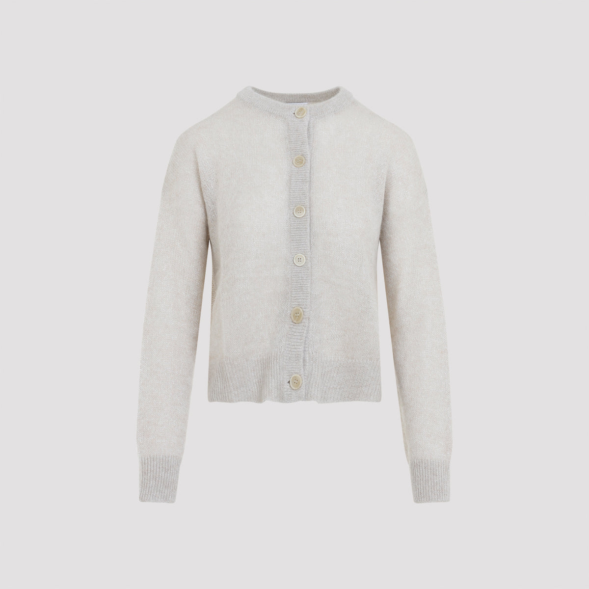 Brunello Cucinelli Shimmer Knit Cardigan Women