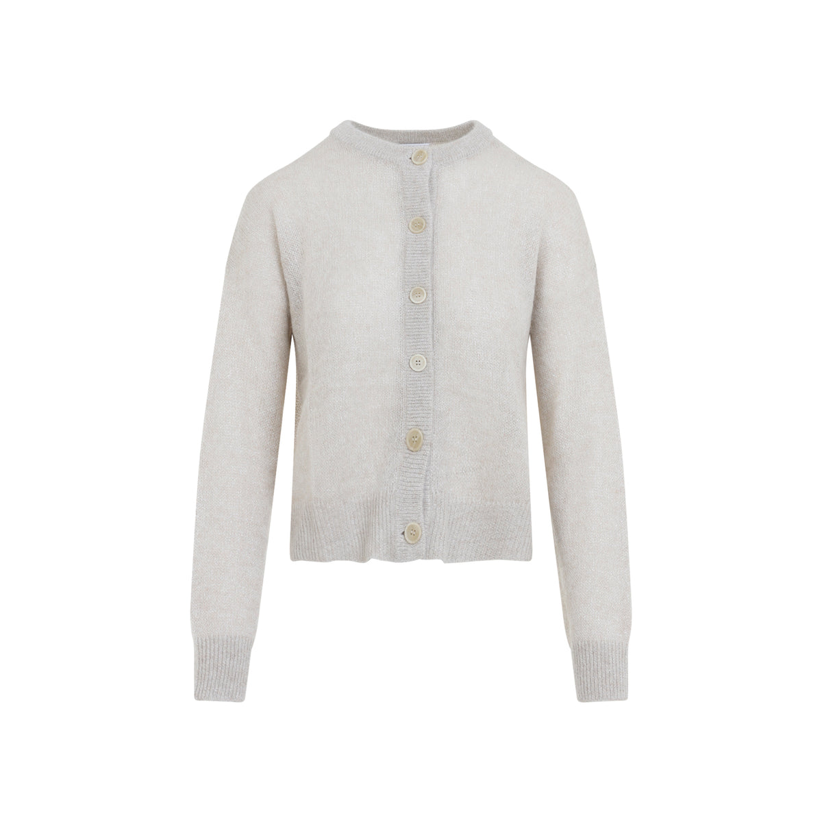 Brunello Cucinelli Shimmer Knit Cardigan Women