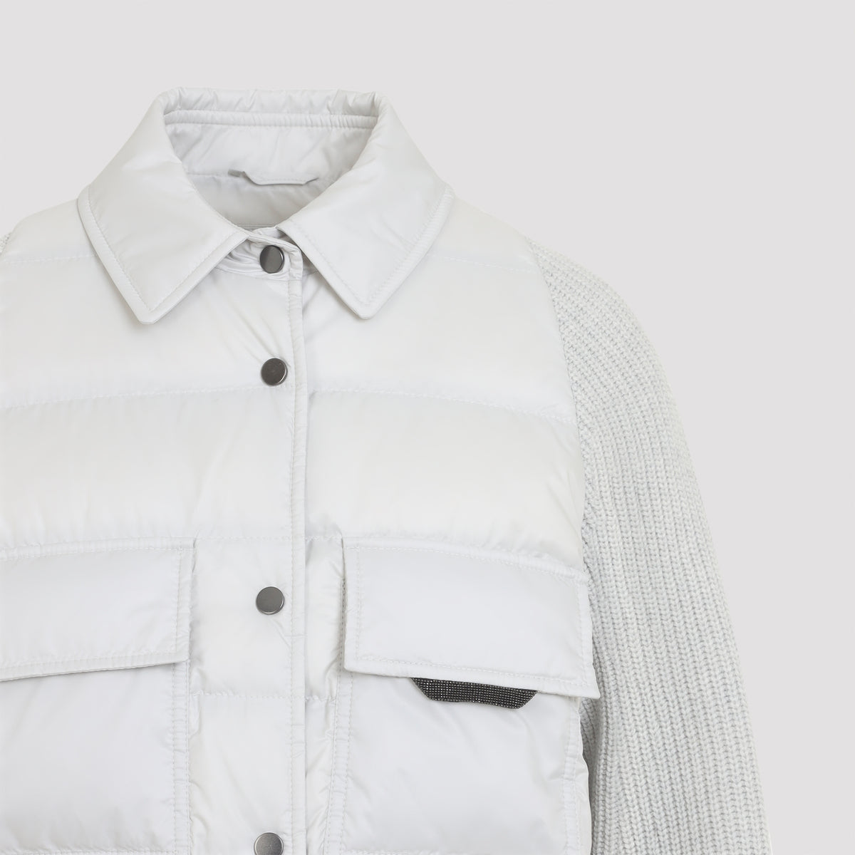 Brunello Cucinelli Hybrid Padded Jacket Women