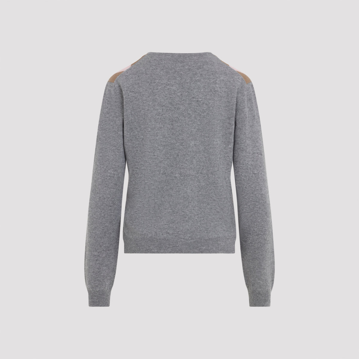 Prada Argyle V-Neck Sweater Women