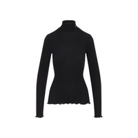 Prada Ribbed Knit Turtleneck Top Women