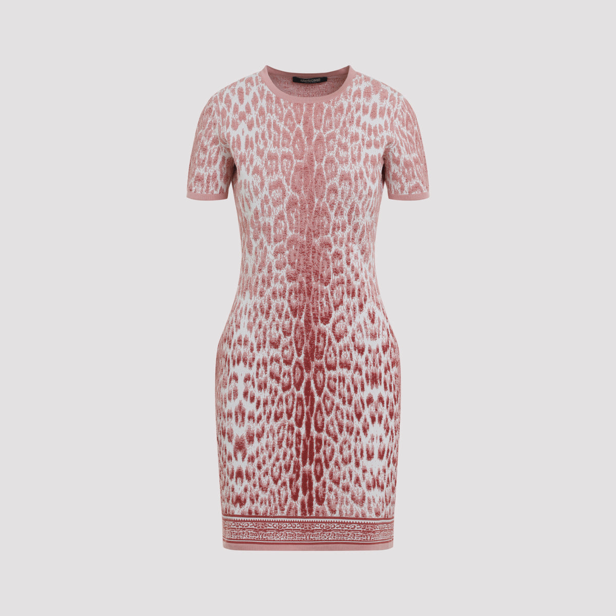 Roberto Cavalli Jaguar Print Dress Women