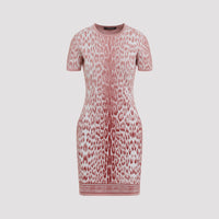 Roberto Cavalli Jaguar Print Dress Women