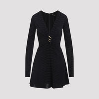 Roberto Cavalli Serpentine Mini Dress Women